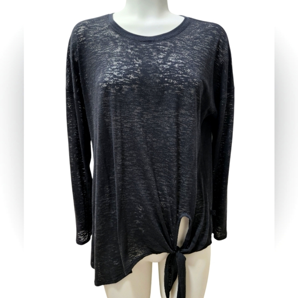 LULULEMON To The Point long sleeved sheer top